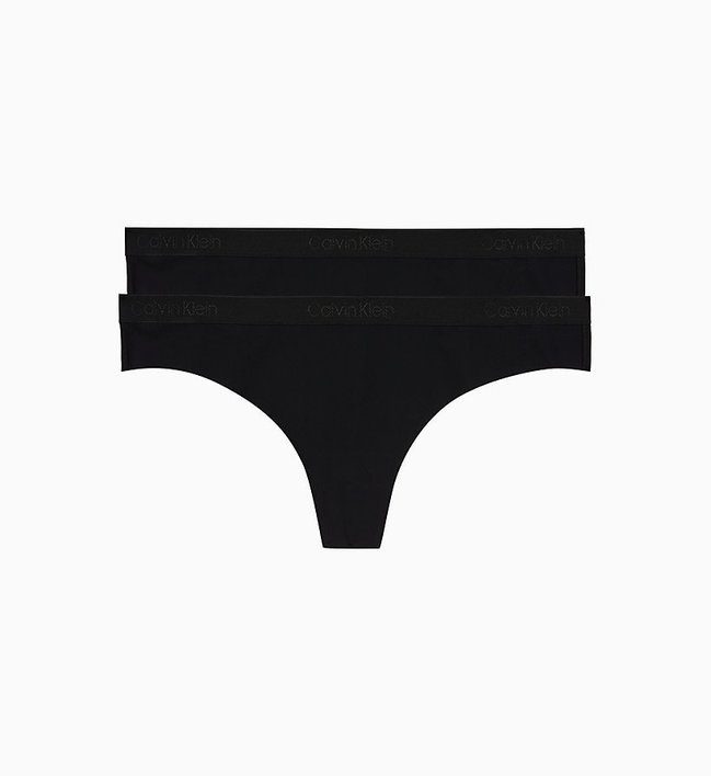 Calvin Klein Underwear – Tanga Dynamic Micro, Černá barva