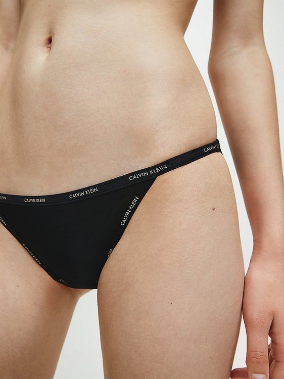 Luxusní Kalhotky, Černá barva, L