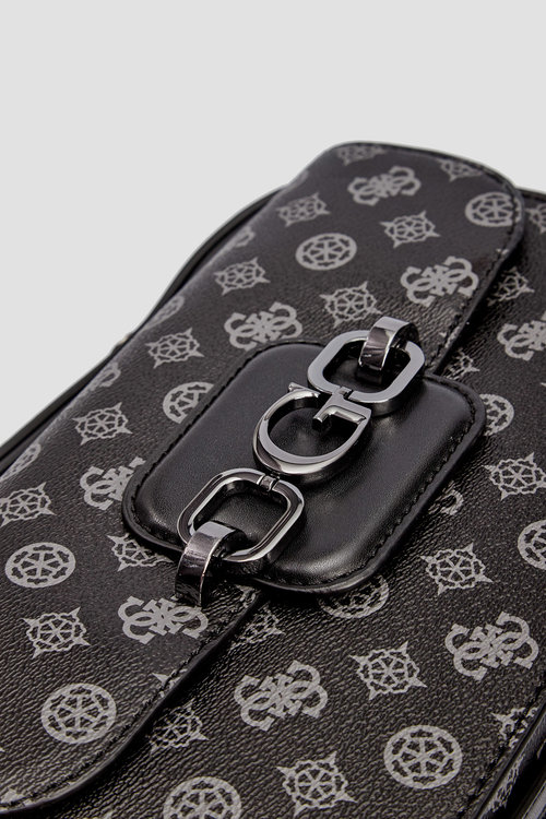 Módní Hensely kabelka, Černá barva, 2022