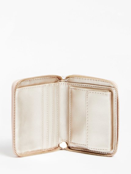 Luxusní Katey peněženka, Béžová, Bílá barva, T/U