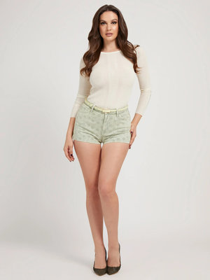 Luxusní Claudia kraťasy, Zelená barva, 25, 26, 27, 28, 29, 30