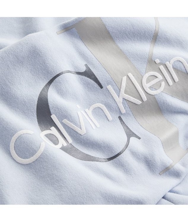Calvin Klein Jeans, Modrá barva Relaxed monogram tepláky