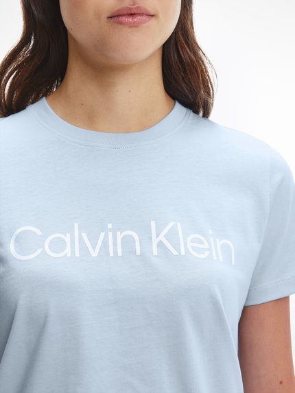 Core tričko – Calvin Klein, Modrá barva Ženy, Ženy 1