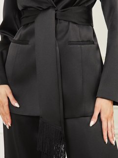 Marcello sako Černá barva Ženy