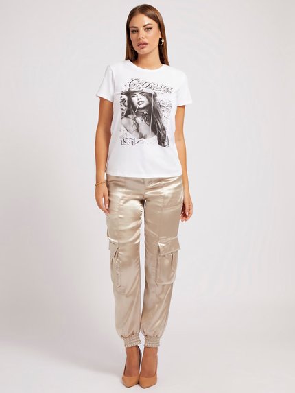 Módní Jenny triko, Bílá barva, 2023