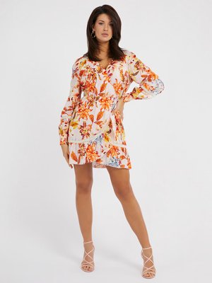 GUESS – Hafa šaty, Oranžová barva