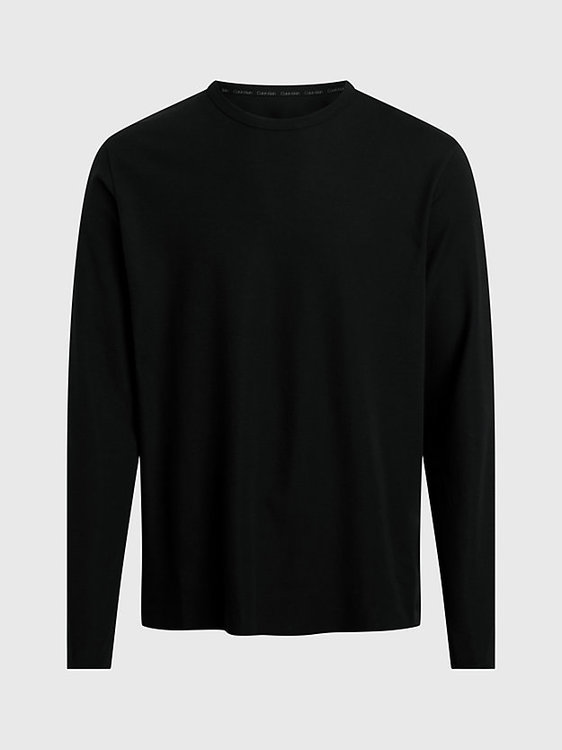 CK Black Sleep triko Černá barva Muži