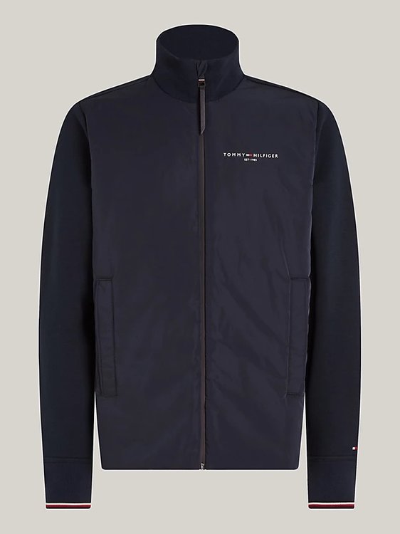 Tommy Logo mikina Modrá barva Muži