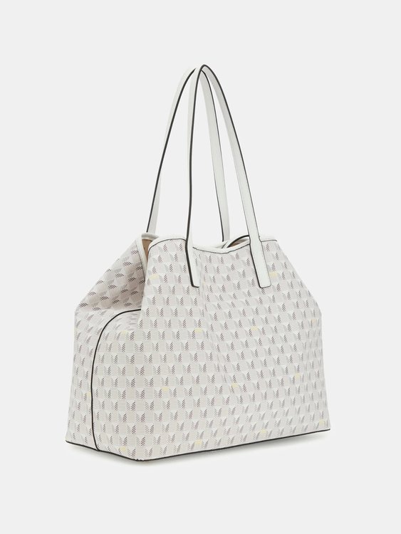 Luxusní Vikky velká kabelka, Bílá barva, T/U