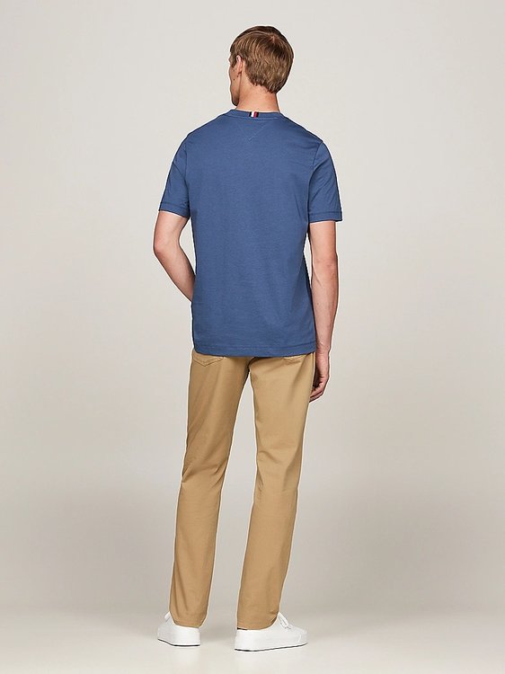 Luxusní Monogram triko, Modrá barva, S, M, L, XL, XXL