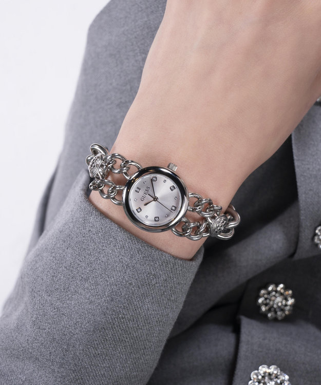 GUESS – Vienna hodinky, Stříbrná barva 1