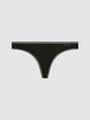 Calvin Klein Underwear – Tanga Sculpted, Černá barva