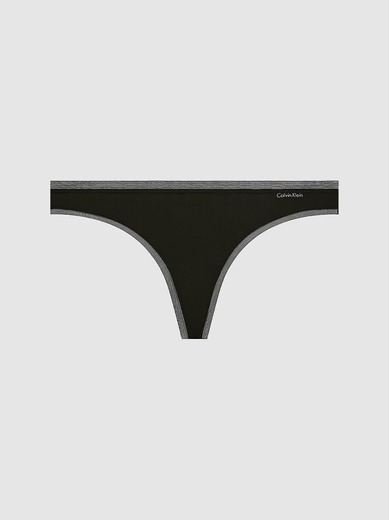 Calvin Klein Underwear – Tanga Sculpted, Černá barva