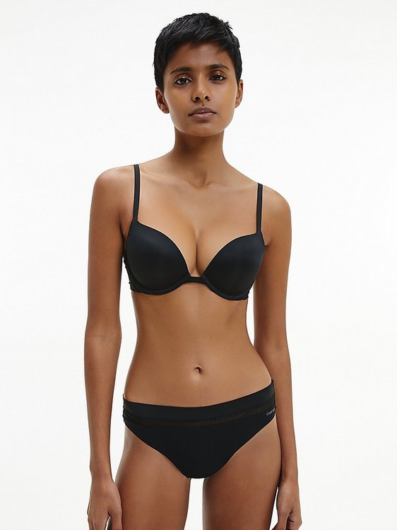 Tanga – Calvin Klein Underwear, Černá barva Ženy