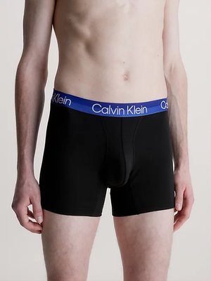 Modern Structure Cotton boxery 3ks – Calvin Klein Underwear, Černá, Modrá barva Muži