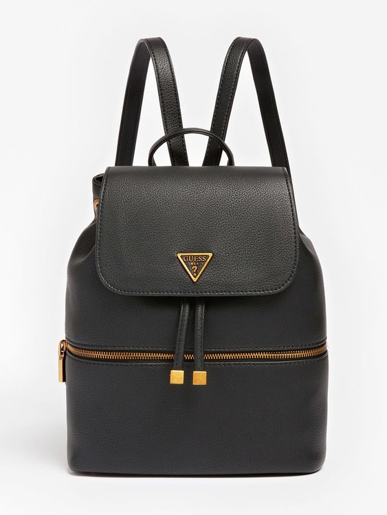 Módní Helaina hobo batoh, Černá barva, 2022