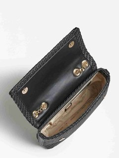 Luxusní Hassie kabelka, Černá barva, T/U 1