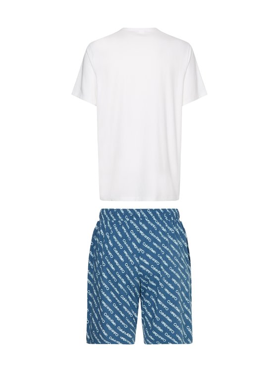 Módní 000NM2177E-1MU pj S/S KNIT SHORT SET, 2022