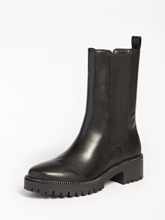 Guess – Ibbie kozačky, Černá barva