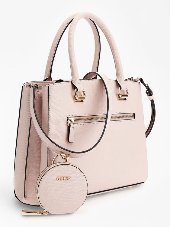 Alexie kabelka – GUESS, Růžová barva Ženy