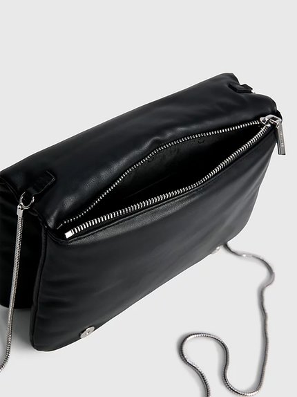 Módní Puffed Xbody crossbody, Černá barva, 2023