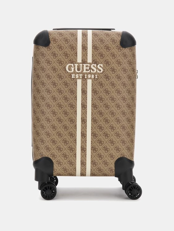 GUESS – Mildred kufr, Hnědá barva
