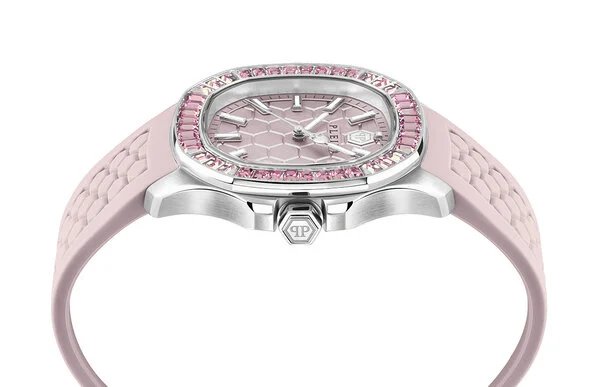 Módní $pectre Lady hodinky, Růžová, Stříbrná barva, 2023