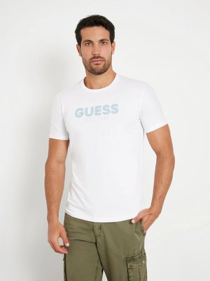 GUESS – Classic Design triko, Bílá barva