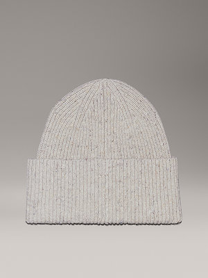 Wool Melange čepice – Calvin Klein Jeans, Béžová barva Muži