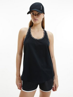 Calvin Klein Swimwear – Tílko, Černá barva