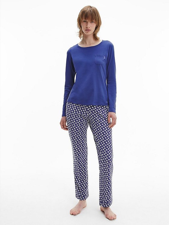 Calvin Klein Underwear – 000QS6141E-W7D pj triko L/S a kalhoty