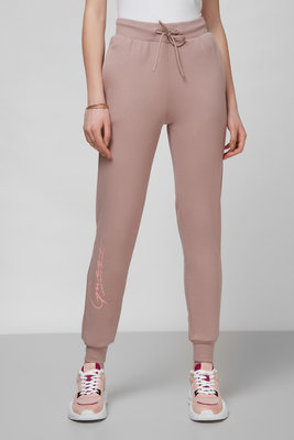 Guess – Dottie tepláky, Růžová barva