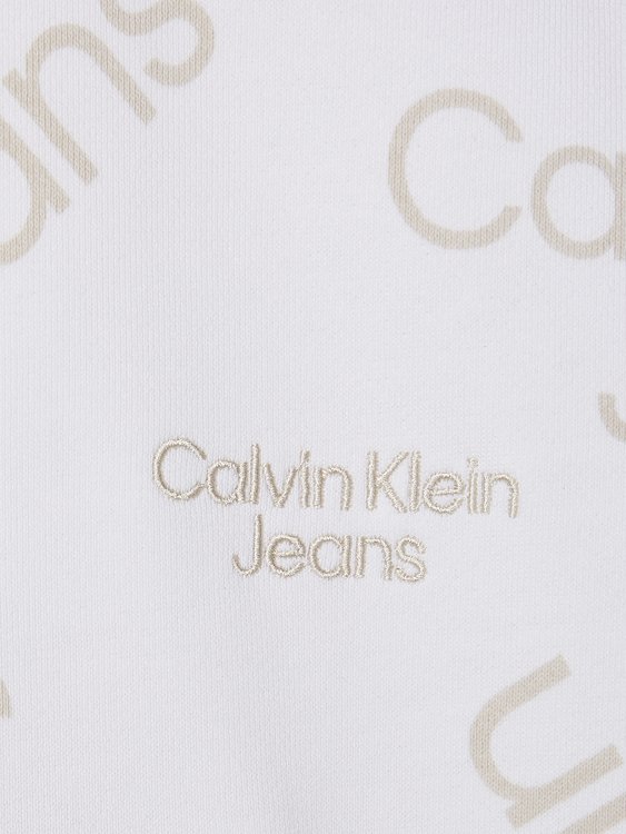 Módní Logo Aop mikina, Bílá barva, 2022 1