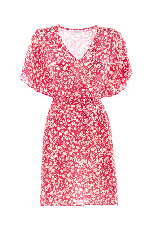 Luxusní Arama šaty, Červená barva, 38(XS), 40(S), 42(M)