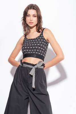 Pinko – Baldanzoso top, Černá barva
