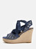 Halona sandály – GUESS, Modrá barva Ženy