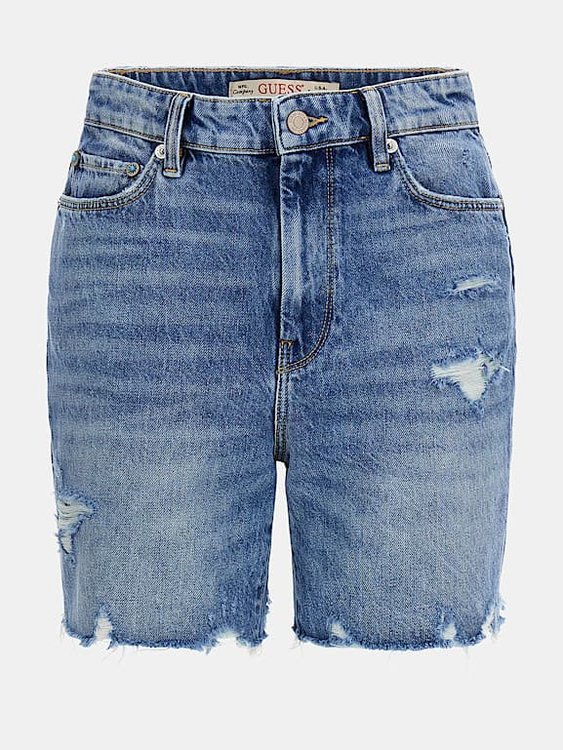 80's Pedal kraťasy Modrá barva Ženy