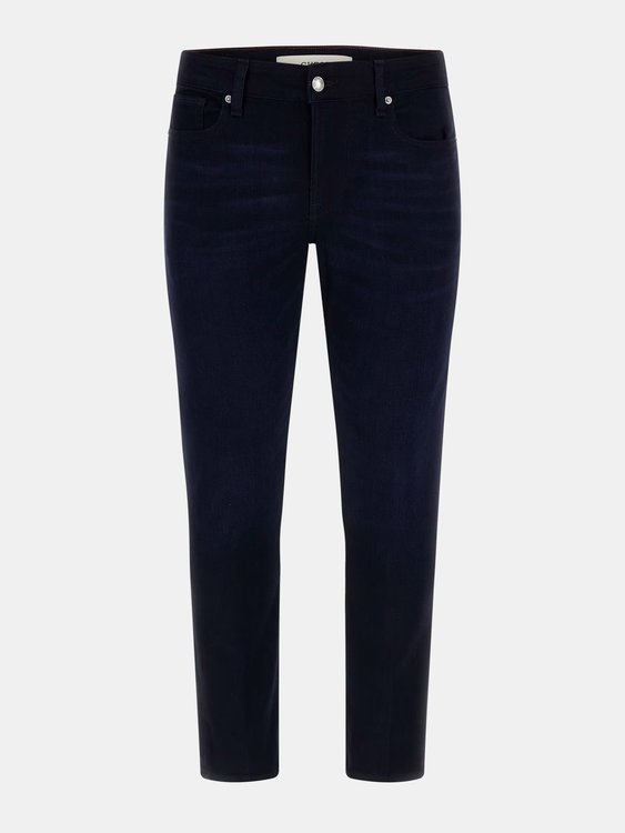 Slim Tapered jeany Modrá, Navy barva Muži