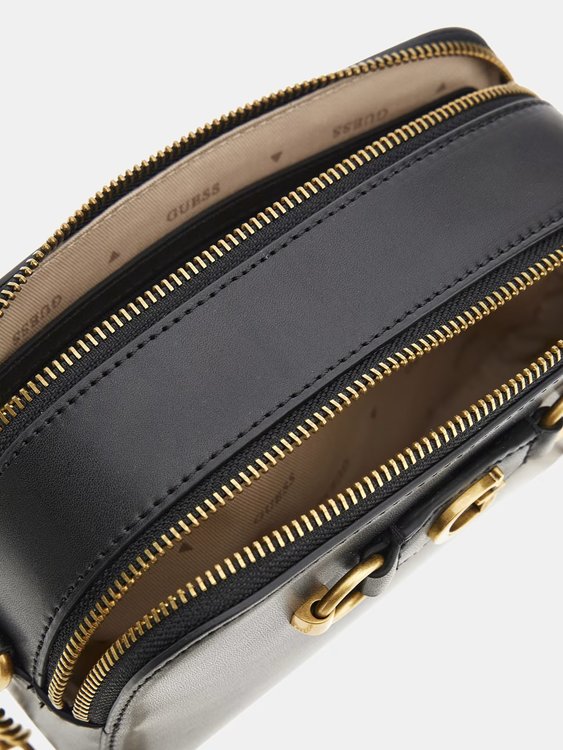 Módní Izzy crossbody, Černá barva, 2023