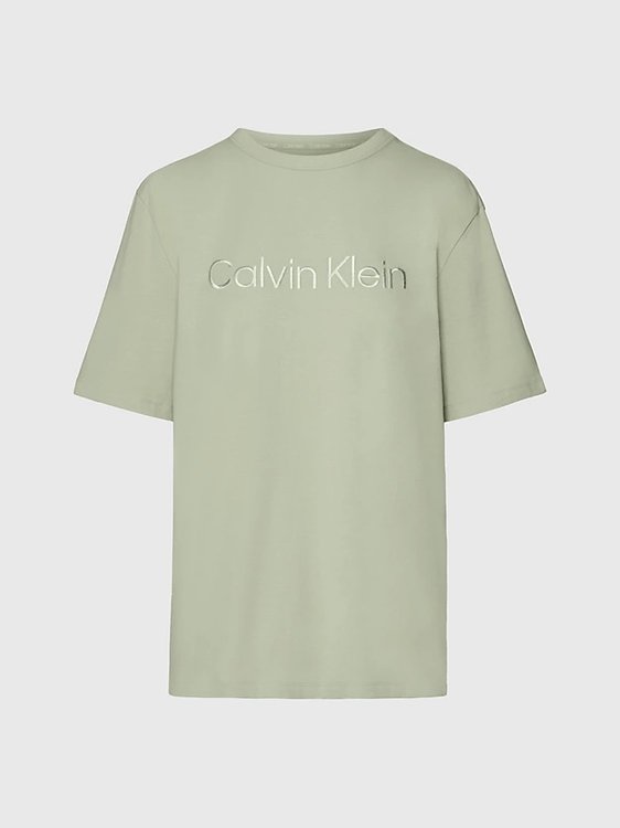 Calvin Klein Underwear – Pure Cotton triko, Zelená barva