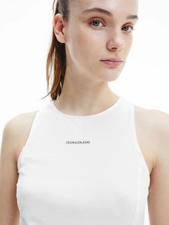 Calvin Klein Jeans – Organic Tank top, Bílá barva 1