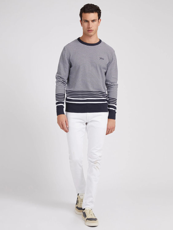 Módní Miami jeans, Bílá barva, 2022