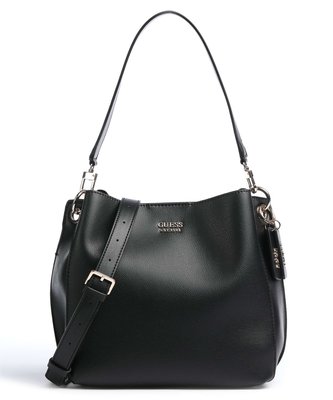 Guess – Eco Brenton kabelka, Černá barva