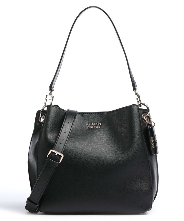 Guess – Eco Brenton kabelka, Černá barva