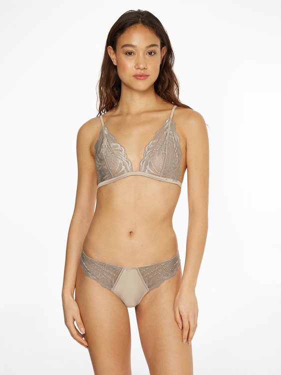 Calvin Klein Underwear 000QF6807E-PET podprsenka UNLINED TRIANGLE