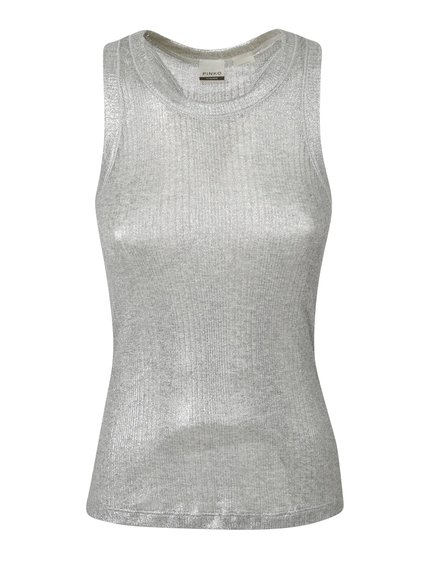 Módní Valutare top, Stříbrná barva, 2022