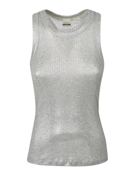 Módní Valutare top, Stříbrná barva, 2022