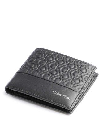 Módní Subtle bilford peněženka, Černá barva, 2022