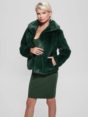 Guess – New Sophy bunda, Zelená barva