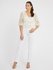 Módní Pam halenka, Bílá barva, 2023